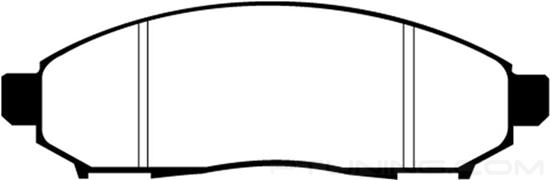 Picture of Greenstuff 6000 Series Truck and SUV Front Brake Pads