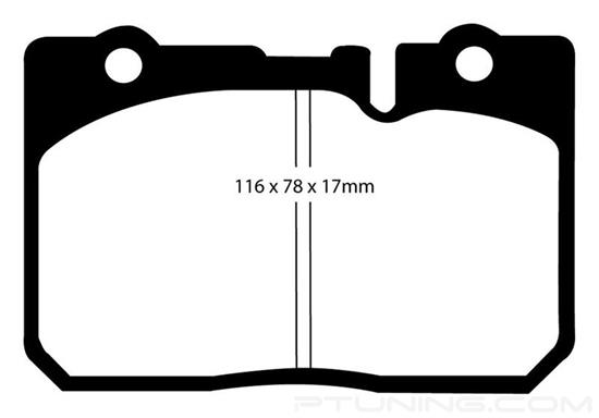 Picture of Ultimax OEM Replacement Front Brake Pads