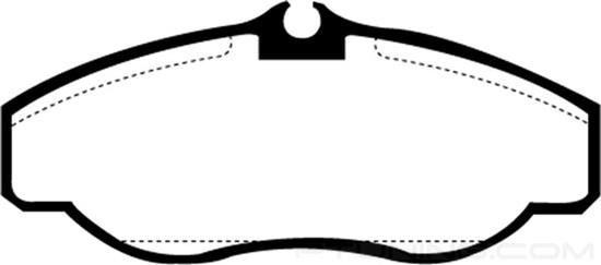 Picture of Ultimax OEM Replacement Front Brake Pads