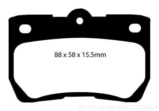 Picture of Yellowstuff Rear Brake Pads