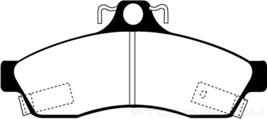Picture of Redstuff Ceramic Low Dust Rear Brake Pads