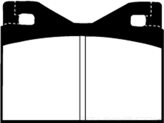 Picture of Redstuff Ceramic Low Dust Rear Brake Pads