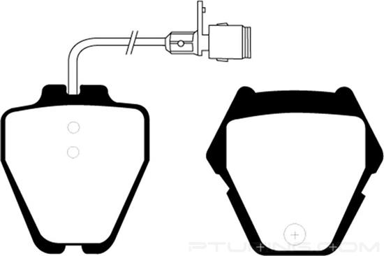 Picture of Redstuff Ceramic Low Dust Front Brake Pads