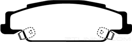 Picture of Redstuff Ceramic Low Dust Rear Brake Pads