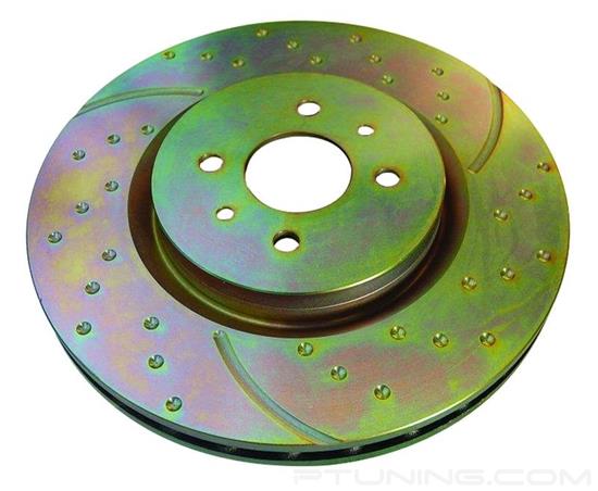 Picture of 3GD Series Sport Dimpled and Slotted Vented 1-Piece Front Brake Rotors