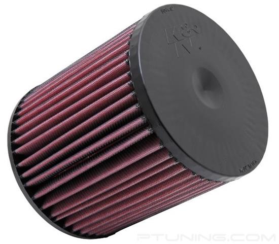 Picture of E Series Round Straight Red Air Filter (4" F x 6.25" OD x 7.75" H)