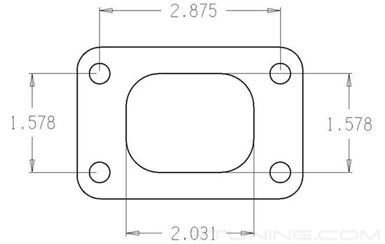 Picture of Turbo Flange Gasket - T25