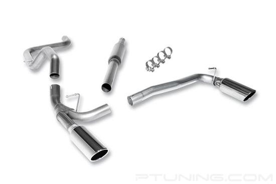 Picture of S-Type Stainless Steel Cat-Back Exhaust System with Split Rear Exit