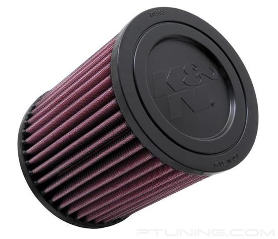 Picture of E Series Round Straight Red Air Filter (3.313" F x 5.375" OD x 6.188" H)