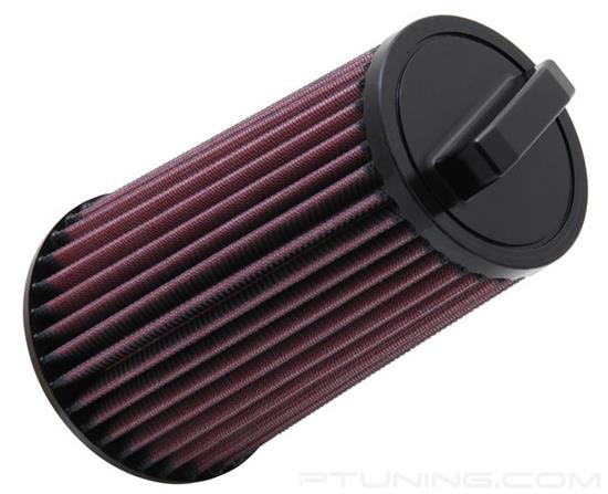Picture of E Series Round Tapered Red Air Filter (4.75" B x 3.625" T x 7.875" H)