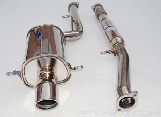 Picture of Q300 Stainless Steel Cat-Back Exhaust System with Single Rear Exit