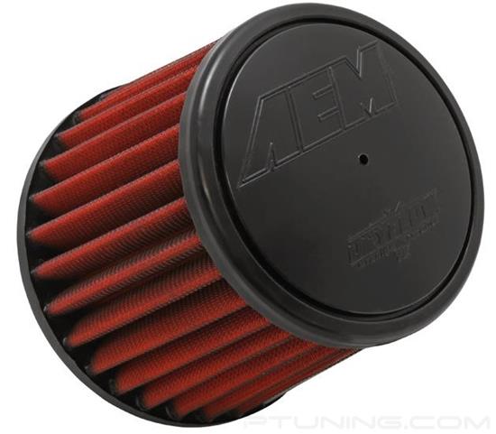 Picture of DryFlow Synthetic Air Filter - Red, Round, Tapered