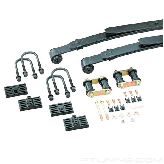 Picture of 1.5" Sport Diamond Cut Rear Lowering Leaf Springs and Shackles