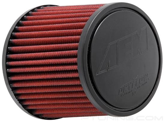 Picture of DryFlow Synthetic Air Filter - Red, Round, Tapered