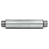 Picture of Pro Series Aluminized Steel Round Aluminized Exhaust Muffler (4" Center ID, 4" Center OD, 30" Length)