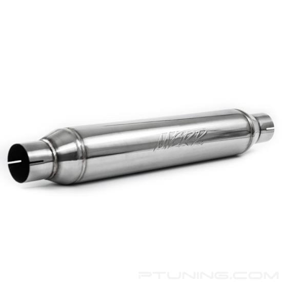 Picture of 304 SS Exhaust Resonator (2.5" Center ID, 2.5" Center OD, 22" Length)
