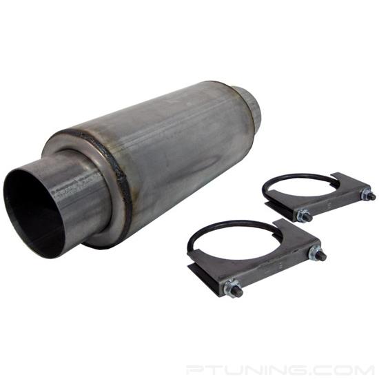 Picture of Aluminized Steel Aluminized Exhaust Resonator (4" Center ID, 4" Center OD, 12" Length)