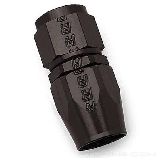 Picture of Full Flow 6AN Straight Hose End - Black (Pack of 25)