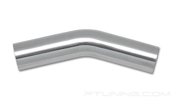 Picture of Aluminum 30 Degree Mandrel Bend Tubing, 1.5" OD, 2.25" CLR - Polished