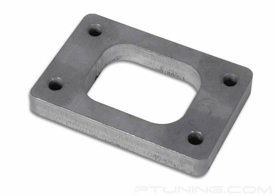 Picture of GT30R/GT35R/GT40R Turbine Inlet Flange with Tapped Holes, 44.5mm x 57.2mm Inlet, 1/2" Thick, Mild Steel