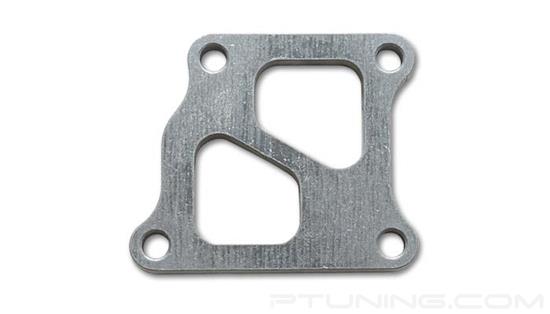 Picture of 4-Bolt Mitsubishi Turbine Inlet Flange with Drilled Holes, 1/2" Thick, Mild Steel