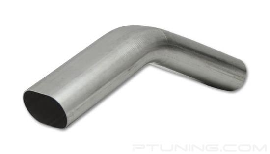 Picture of 304 SS 3" Oval 45 Degree Vertical Mandrel Bend Tubing, 6" Length