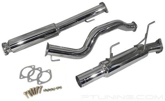 Picture of Stainless Steel Cat-Back Exhaust System with Single Tip