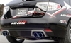 Picture of Legamax Premium Series 304 SS Axle-Back Exhaust System with Quad Rear Exit