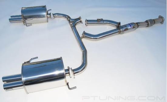 Picture of Q300 Stainless Steel Cat-Back Exhaust System with Dual Rear Exit