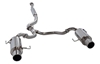 Picture of Silent Hi-Power Series 304 SS Cat-Back Exhaust System with Split Rear Exit