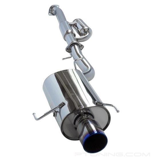 Picture of Super Turbo Series 304 SS Cat-Back Exhaust System with Single Rear Exit