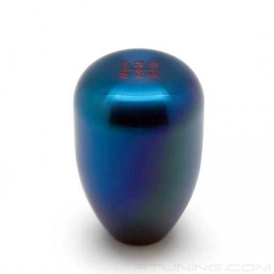 Picture of Manual Original Billet 5-Speed Pattern Torch Blue Shift Knob