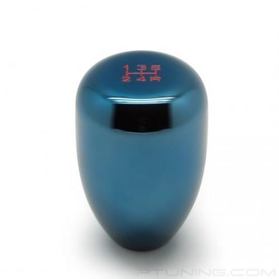 Picture of Manual Limited Series Billet 5-Speed Pattern Electric Blue Shift Knob