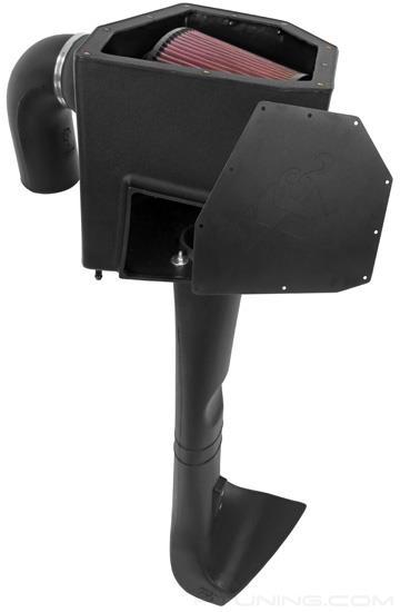 Picture of AirCharger Black Composite Cold Air Intake System with Red Filter