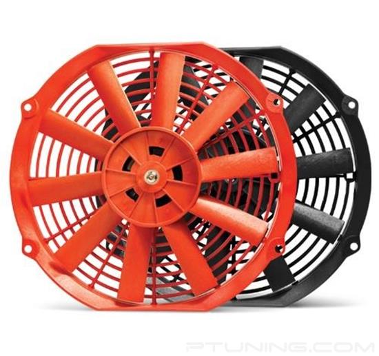 Picture of 12" Red Electric Slim Fan