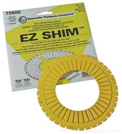 Picture of EZ Shim Rear Full Contact Dual Angle Shim - Yellow