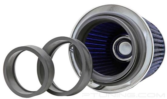 Picture of Round Tapered Blue Air Filter (4" F x 6" B x 4.75" T x 5.5" H)