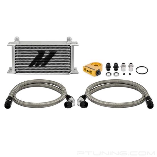 Picture of Oil Cooler Kit - Silver (19 Row, Thermostatic)
