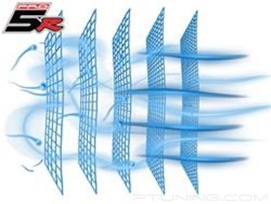 Picture of Magnum FLOW Pro 5R Air Filter - Round Chrome Assembly
