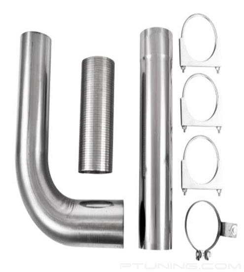 Picture of Smokers Aluminized Steel Exhaust Stack Pipe Kit (5" Inlet, 5" Outlet)