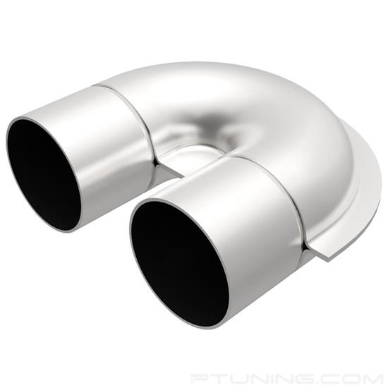 Picture of Stainless Steel 180 Degree Stamped U-Pipe Transition (2.5" ID, 2.5" OD, 6.25" Overall Length)