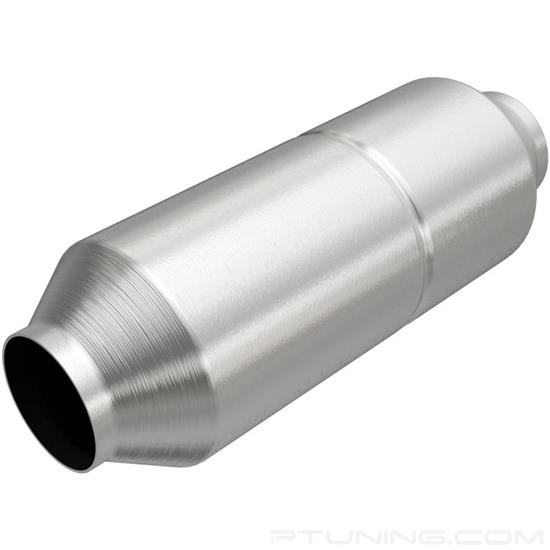 Picture of Heavy Metal Non-Heatshield Covered Universal Fit Round Body Catalytic Converter (2" ID, 2" OD, 11.5" Length)