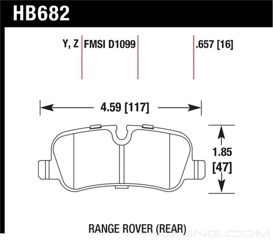 Picture of Light Truck and SUV Rear Brake Pads