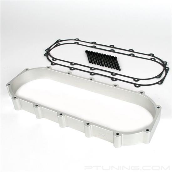 Picture of Ultra Series Race Intake Manifold Spacer (2 Liter) for Ultra Race Intake Manifold - Silver