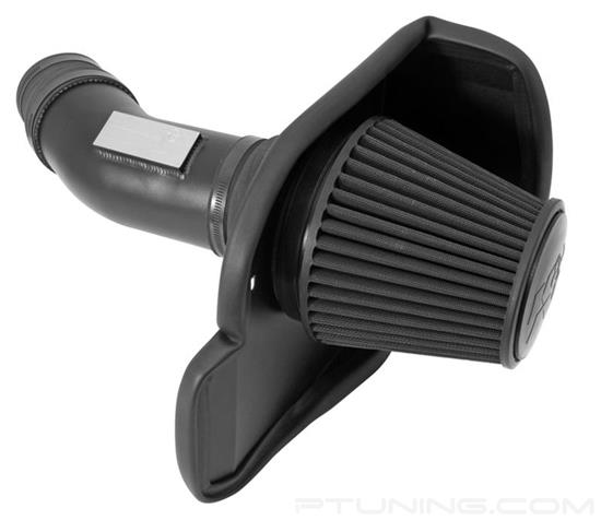 Picture of Blackhawk Induction Aluminum Black Powder Coated Cold Air Intake System with Black Filter