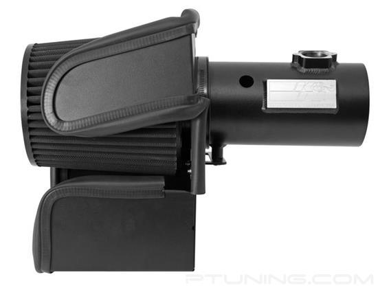 Picture of Blackhawk Induction Aluminum Textured Black Cold Air Intake System with Black Filter