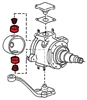 Picture of Front Camber/Caster Offset Bearing ±1.00 Degree