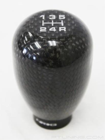 Picture of Weighted Shift Knob 42mm - Black Carbon Fiber (Honda 5 Speed)