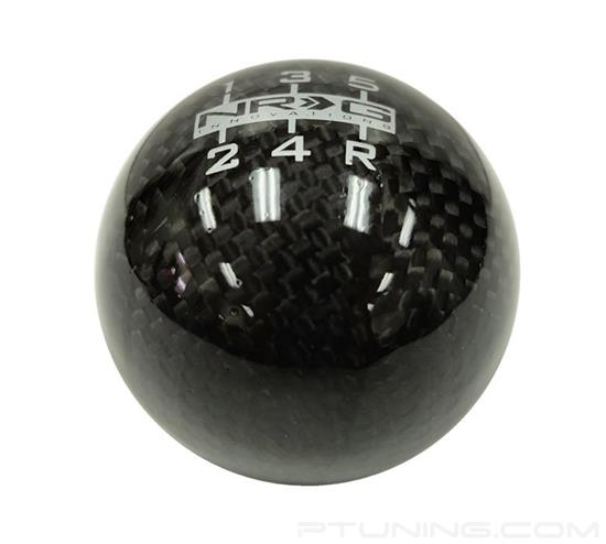 Picture of Ball Style Heavy Weight Shift Knob - Black Carbon Fiber (Honda)