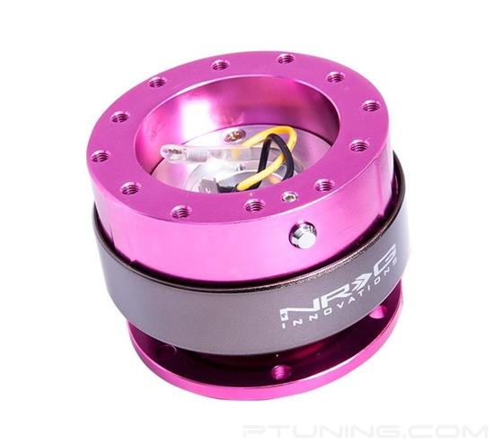 Picture of Gen 2.0 Quick Release Hub - Pink Body / Titanium Chrome Ring